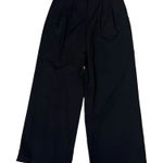 A New Day NWT Women's Black Wide Leg Trousers Size 4 High-Waisted with Belt Photo 0