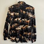 Vintage Roper Pearl Snap Brown Size L Photo 1