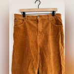 RVCA Heritage Wide Leg Corduroy Trousers Pants in Caramel size 31 $108 Photo 8