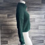 belle du jour NWOT  Forest Green Cowl Neck Sweater Photo 5