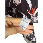 Jason Wu Floral Ruffle Shoulder Midi Dress 0 Black Wedding Guest Event Cocktail Photo 7