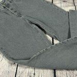 ZARA High-Gather Waist Button Fly Gray Paper Bag Jeans Size 6 (B18) Photo 0