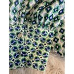 Carolina belle  Women's Button Down Blouse‎ Long Sleeve Geometric Print Size L Photo 2