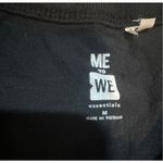 PacSun  Me to We Black Cinched Tie top Sz M Photo 4