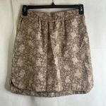 Duluth Trading Co Breezeshooter Skirt Skort with Interior Shorts Size 8 Brown Photo 10