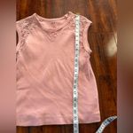 Three Dots 3  pink short sleeve tee T-shirt size large Photo 11