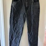 Bershka ASOS  Black Acid Washed Mom Jeans Photo 0