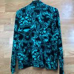 a.n.a  Medium Petite Paisley Zippered Front w/Pockets Top/Jacket Photo 1