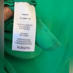 Hilary Radley  Green Boxy Short Sleeve Blouse Photo 3