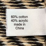 Lane Bryant  Striped Stitch Sweater Tank Crocheted Square Neck Neutral Pullover Photo 9