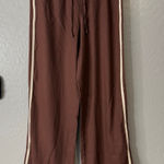 Gap  Womens Pull On Wide Leg Pant, Brown, M Tall, 784407 Photo 0