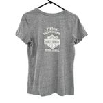 Harley Davidson Size Medium Short‎ Sleeve Gray T Photo 1