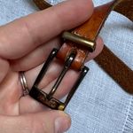 Levi's Levi Strauss Vintage Slim Cognac Brown Leather Belt. Photo 7