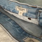 Madewell Perfect Relaxed Jean Shorts with Buttoned Fly & Distressed Frayed Hem Photo 7