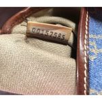 Dooney & Bourke Signature Blue Monogram Denim Detachable Strap Wristlet Wallet Photo 5