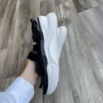 UGG  LA SHORES SLINGBACK BLACK PLATFORM SANDAL‎ US 9.5 Photo 2