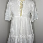 Emerson Fry India Collection Isla Dress in White Organic Cotton XS/S Photo 0