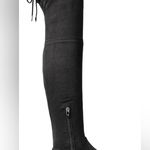 Marc Fisher  Humor Over-the-Knee Suede Riding Boots, Black, Size 6.5, EUC Photo 1