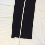 Bec & Bridge  EUC Knit Ribbed Black Maxi Skirt with High Slit - Size 4 Photo 4