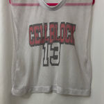 Women's White and Pink Mesh Camisole Size XL Photo 0