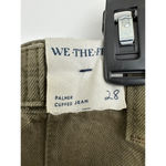 We The Free  Palmer Wide Leg Jeans Free People Green NWT Size 28 Photo 6