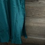 Japna  Slip Midi Dress Dark‎ Green Side Slip Size Medium Sexy cocktail Photo 2