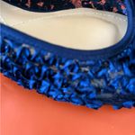 J.Renee Navy Lace Slingback Heels with Bow Blue Size 9.5 Photo 4