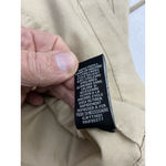 Sanctuary Womans L Utility Jacket Tan Full Zip Draw String Pockets 3/4 Length Photo 4