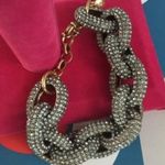 J. Crew Blue Crystal Pave Bracelet NWOT Photo 2