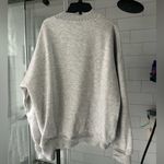 Gray RUMBLE BOXING Mock Neck Sweatshirt Size L Size L Photo 2