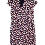 Banana Republic  Floral Print Dress Size 2 Career Wedding Guest Party Spring Photo 0
