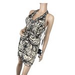 Alexia Admor Black‎ by Alexia Designs Antique Halter T Back Cocktail Dress Photo 2