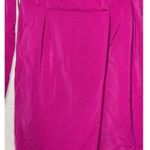 NBD Wrap Mini Dress in Magenta. Size Small (Barbiecore bubblegum). Barbie Pink Photo 7