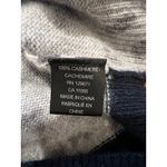 360 Cashmere  Leopard Animal Print Pullover Sweater V Neck Cozy Soft READ Photo 7