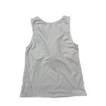 Lands' End High Neck Tankini Tank Top Bra Inside White/Pink Floral Design Sz 12 Photo 1