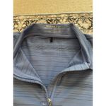 Nike  golf women’s size medium polo top purple stripes Photo 1