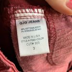GJG Denim  Maroon Cropped Jeans Photo 3