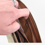 Dooney & Bourke 80s Vintage Pebbled Leather USA Made All Weather Satchel Purse Photo 12