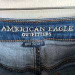 American Eagle  Medium Wash Mid-Rise Denim Shorts Photo 2