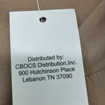 Sweet Magnolia Long Sleeve Shirt Dress W/Embroidered cut out 100% Cotton L Tan Size L Photo 4