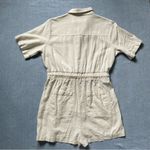 Universal Threads  Safari Style Linen Romper Size XS Photo 6