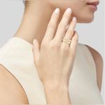 Loren Stewart X Curateur | Deux Open Band Ring | 14K Gold Over Brass| NWT Photo 8