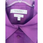 Foxcroft  For Appleseed’s Wrinkle free Long Sleeve Button Down Shirt Sz 12 Photo 2