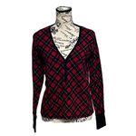 Victoria's Secret  Thermal Short Pajamas in Red Black Plaid M goth grunge academi Photo 1