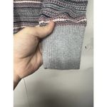 L.L. Bean Sweater Women Large Multi Stripe Knit Long Sleeve Turtle Neck Pullover Photo 6