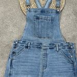 Judy Blue  Women’s Overalls Shorts Denim Cut-Off in Light Wash Size 2XL Photo 0