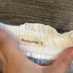 Blackbough  Cream Ruffle Waist Pants Photo 1