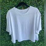 Good American - Cropped Cotton T-Shirt | So Soft! White - NWT | Size 3X/ GA 6 Photo 9