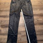 Bubblegum  Vintage Flare Shiny Black l Pants Bootcut Bottoms Size 9/10 Photo 6