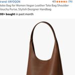 Vegan Leather Hobo Bag Photo 5